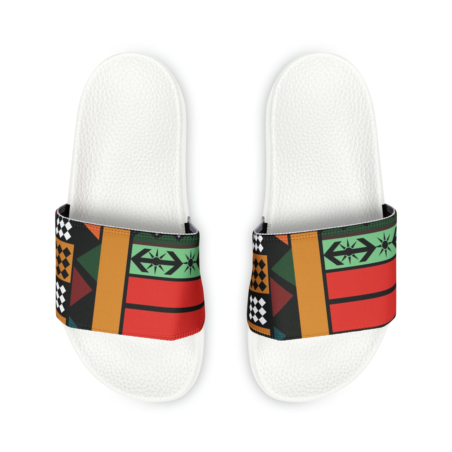 Colorful / Men's PU Slide Sandals