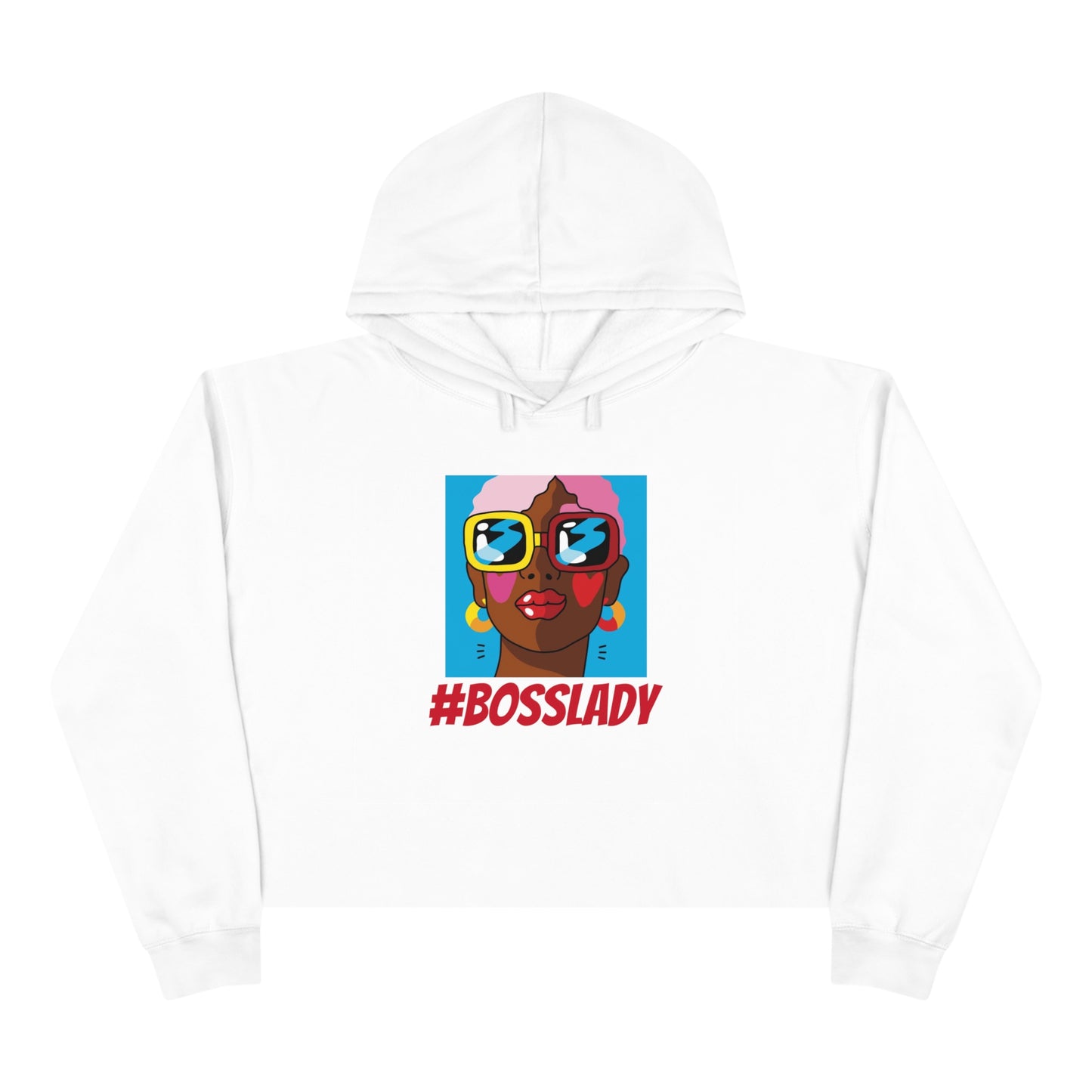 Boss Lady Crop Hoodie