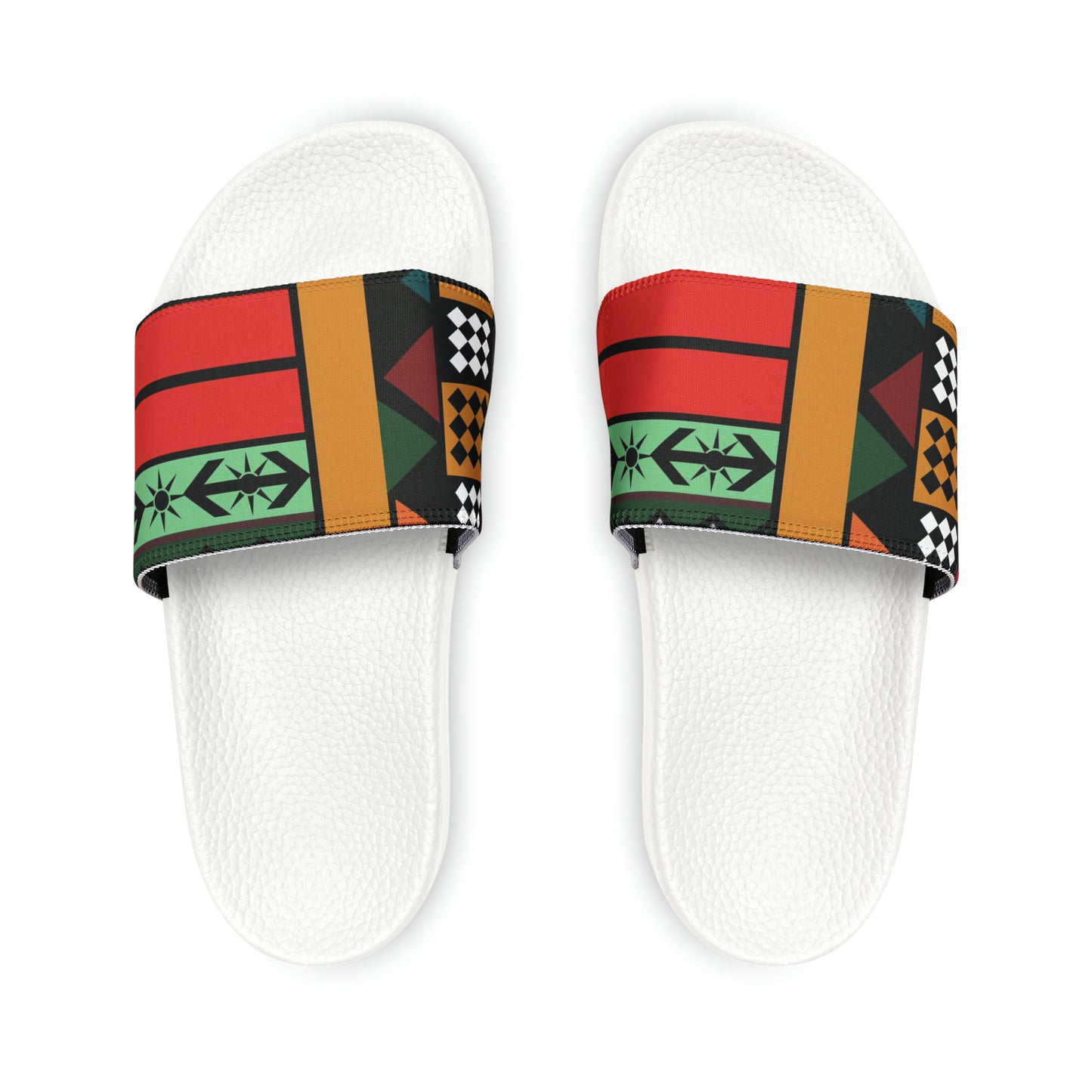 Colorful / Men's PU Slide Sandals