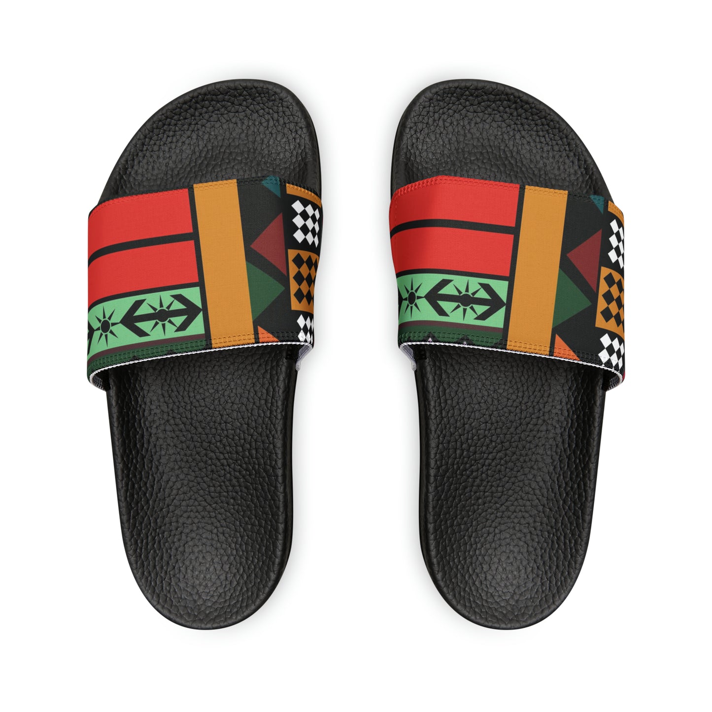 Colorful / Men's PU Slide Sandals