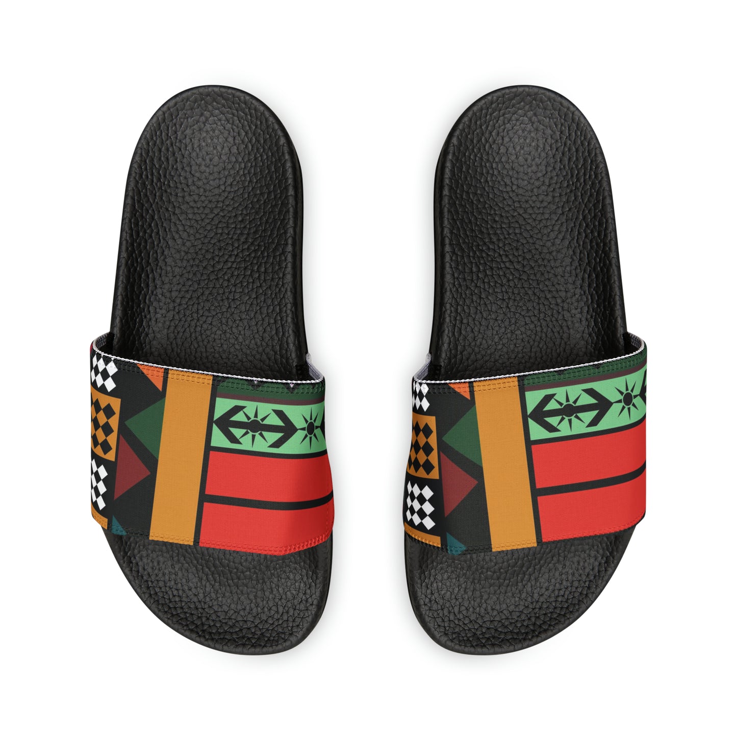 Colorful / Men's PU Slide Sandals