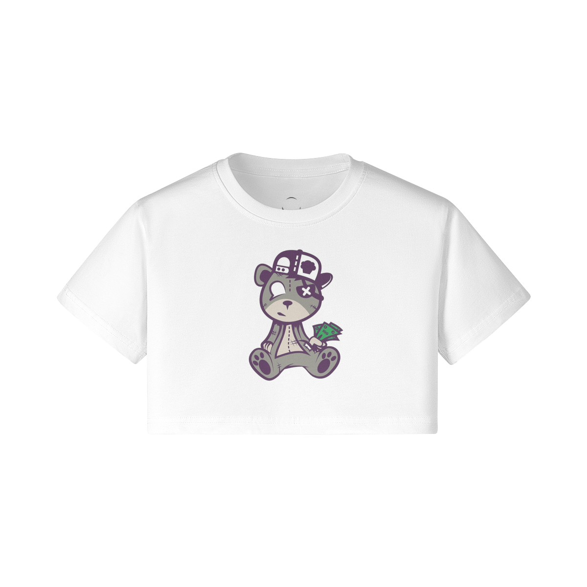 Monkey Women's Crop Top T-shirt