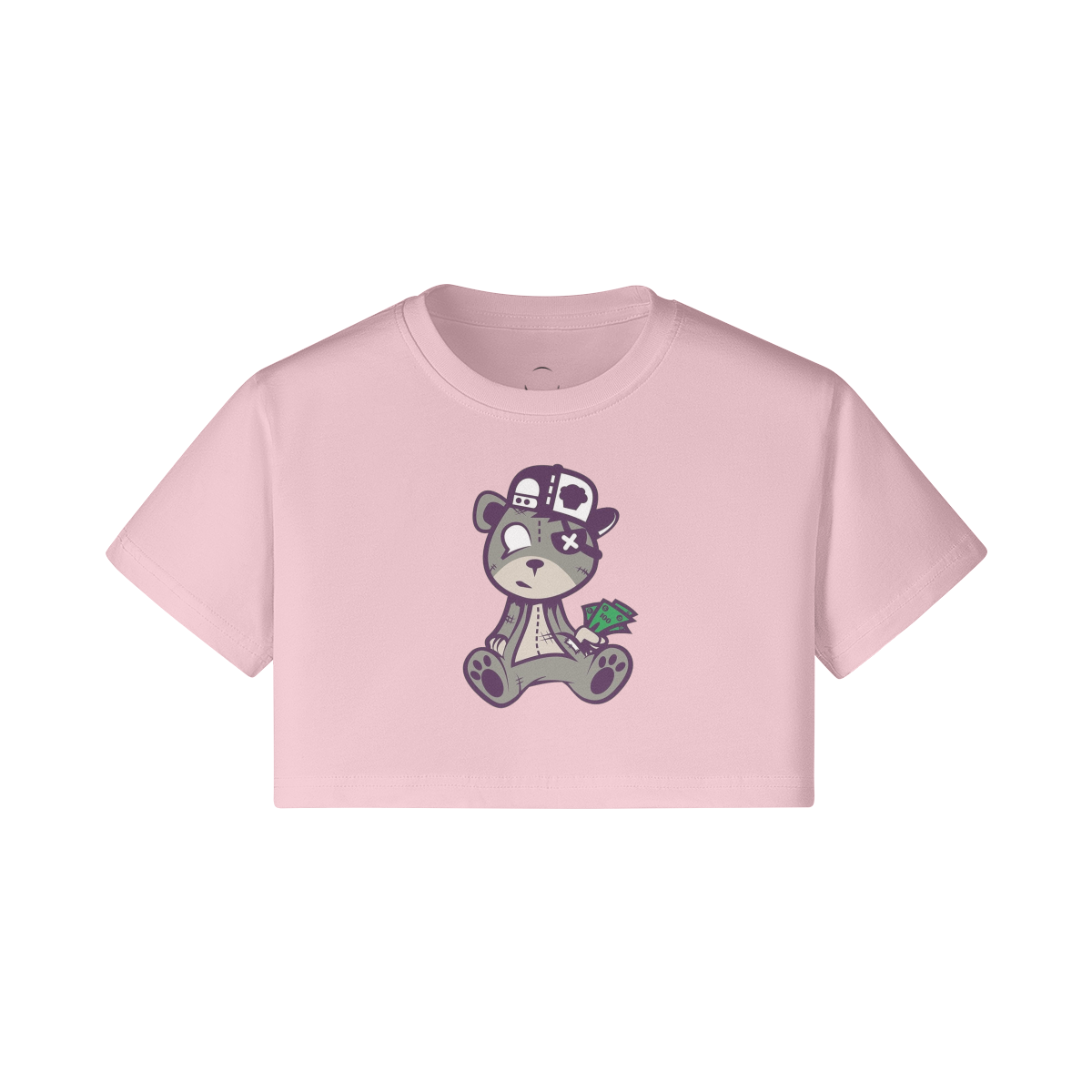 Monkey Women's Crop Top T-shirt