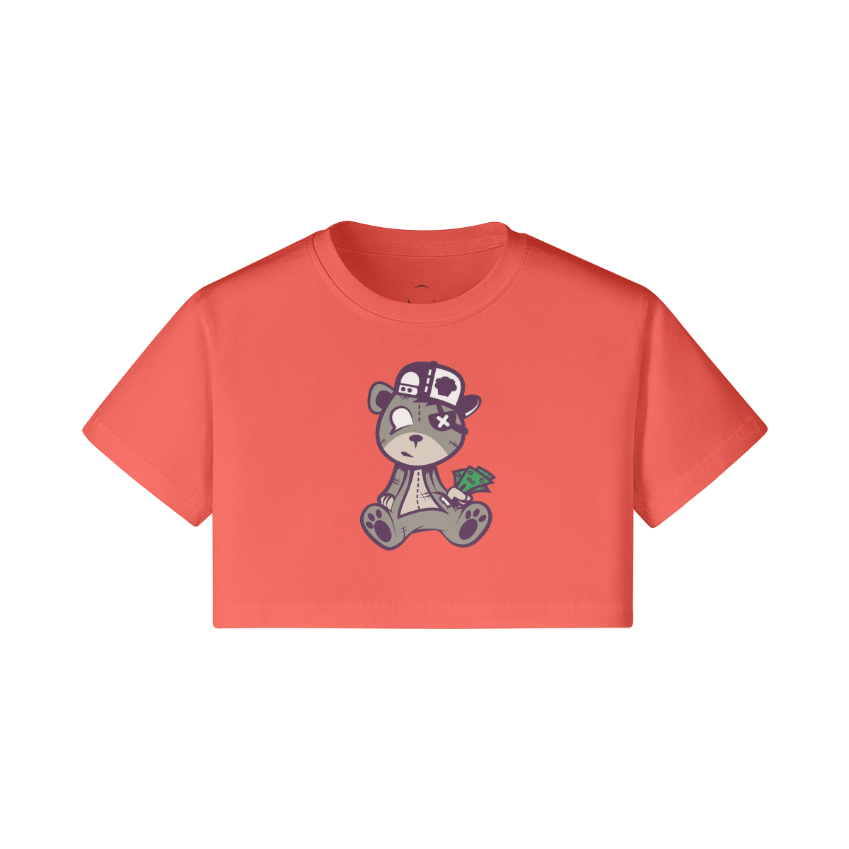 Monkey Women's Crop Top T-shirt