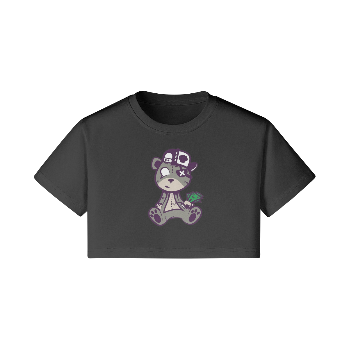 Monkey Women's Crop Top T-shirt